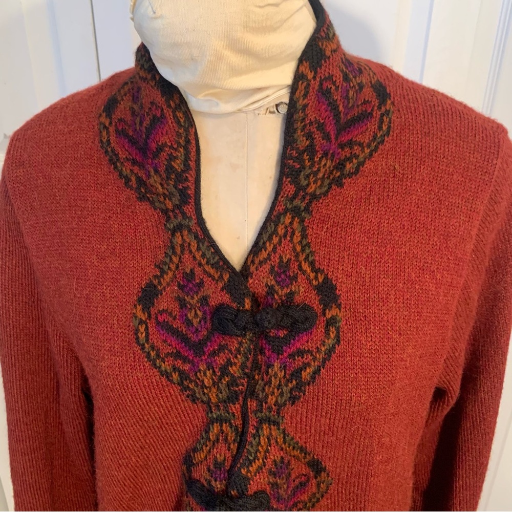 Peruvian Connection Alpaca Wool Patterned Women's… - image 2